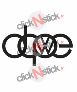 Volkswagen calligraphié avec logo