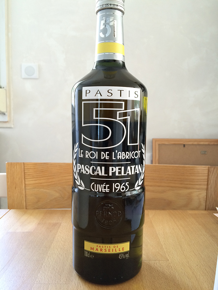 Personnalisation d'étiquette pour bouteille de Pastis 51