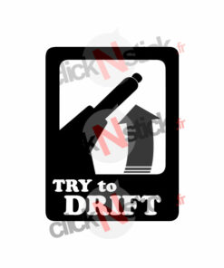 sticker try to drift