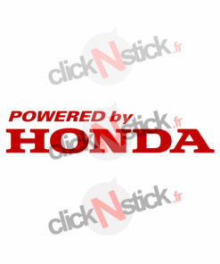 powered by honda stickers