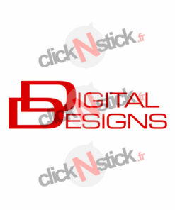 logo digital designs car audio stickers