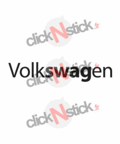 Volkswagen swag stickers