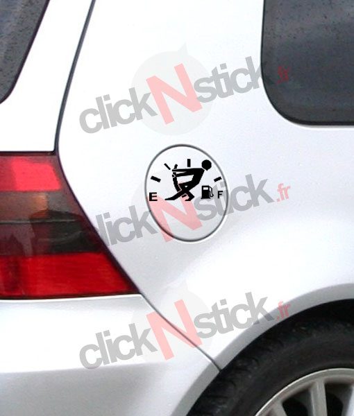 Sticker voiture humour