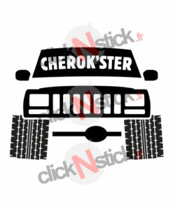 Cherok'ster officiel logo sticker