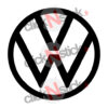 Volkswagen VW nouveau logo 2019 sticker