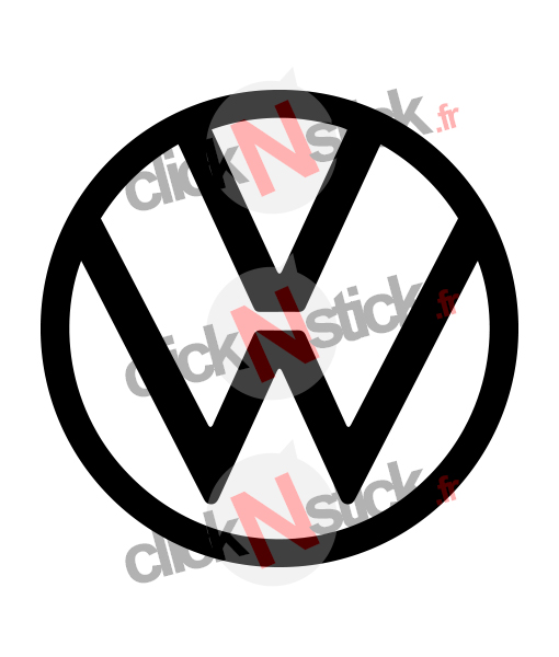 Volkswagen VW nouveau logo 2019