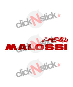 Sticker Malossi racing parts italia