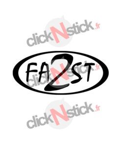 sticker 2fast racing scooter moto am6 minarelli kit performance