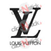 Sticker Louis Vuitton pour déco sur fût, bidon, mur, porte