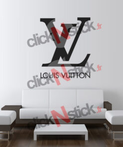 stickers LV Louis Vuitton pour décorer un bidon, un mur, un mirroir